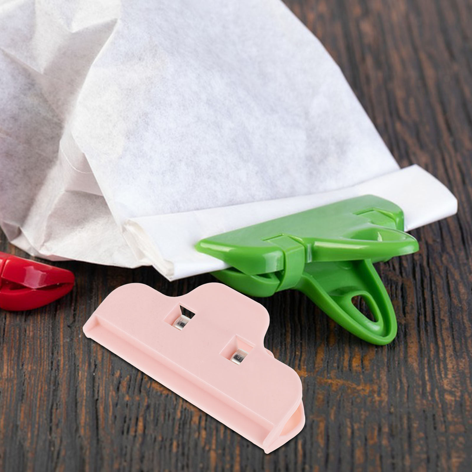 Food In Japanese Snacks - 5 Pinzas de Plástico Elegantes para