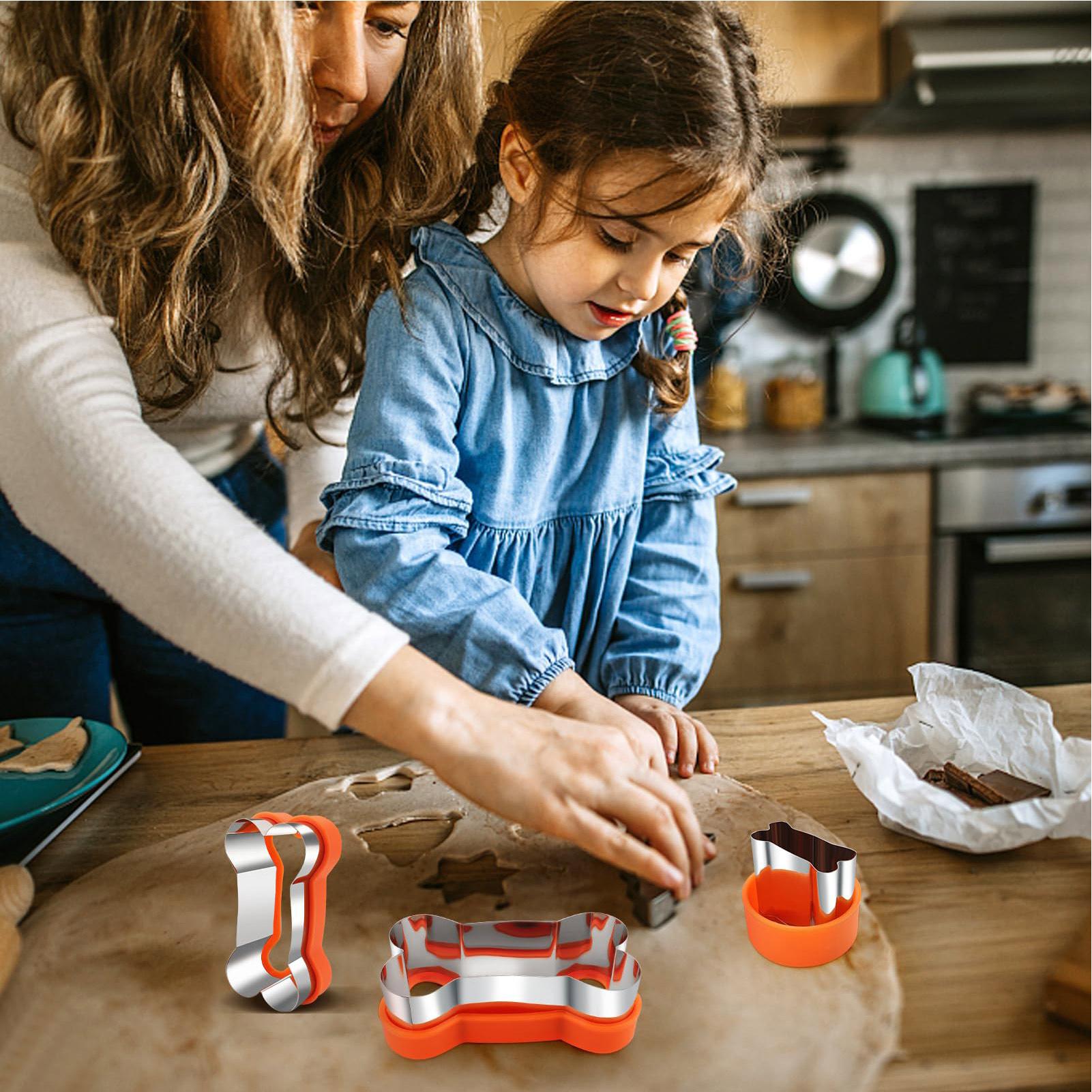 Juego de cortadores de galleta - Homemade Food Snacks reseña y precio